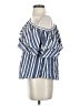 Chan Luu 100% Lyocell Blue 3/4 Sleeve Blouse Size S - photo 5