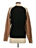 Skies Are Blue Color Block Brown Pullover Sweater Size S - photo 2