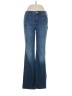 Not Your Daughter's Jeans Hearts Blue Jeans Size 8 - photo 1