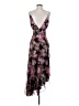 Keepsake 100% Polyester Floral Black Cocktail Dress Size 4 - photo 2