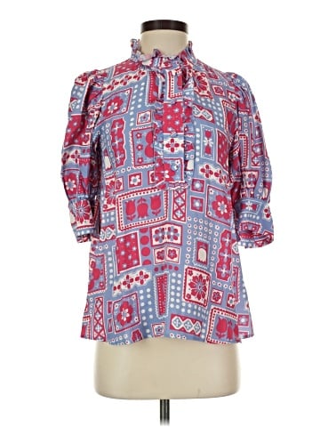 Antik Batik 3/4 Sleeve Blouse (view 1)