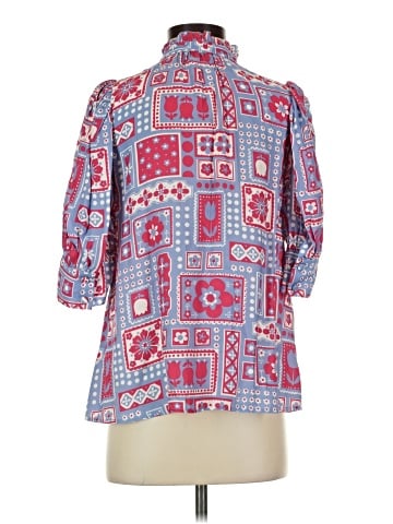 Antik Batik 3/4 Sleeve Blouse (view 2)
