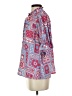 Antik Batik 100% Viscose Blue 3/4 Sleeve Blouse Size XS - photo 5