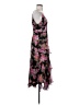 Keepsake 100% Polyester Floral Black Cocktail Dress Size 4 - photo 4