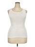 Amazon Essentials Ivory Sleeveless T-Shirt Size M (estimated) - photo 1