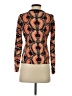 Tabitha 100% Cotton Paisley Orange Pullover Sweater Size S - photo 2