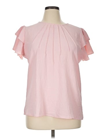 Blooming Jelly Short Sleeve Blouse (view 1)