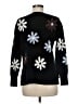 Assorted Brands Floral Black Pullover Sweater Size M (estimated) - photo 2