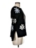 Assorted Brands Floral Black Pullover Sweater Size M (estimated) - photo 4