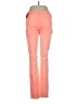 Express Jeans Color Block Orange Jeans Size 4 - photo 2