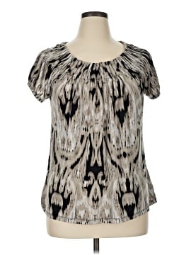 Style&Co Short Sleeve Blouse (view 1)