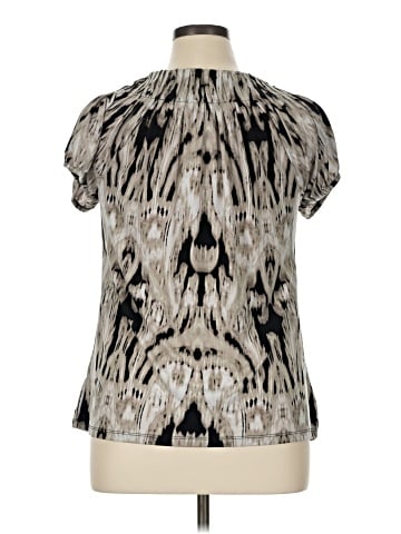 Style&Co Short Sleeve Blouse (view 2)