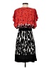 Calessa Graphic Red Casual Dress Size S - photo 2