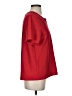 BonWorth 100% Polyester Red Short Sleeve Blouse Size S (petite) - photo 4