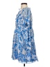 MSK Paisley Blue Casual Dress Size S (petite) - photo 5