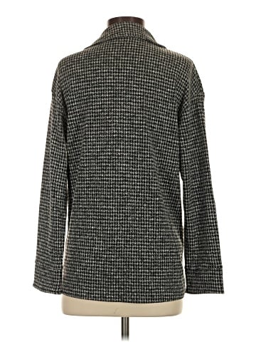 Madewell Brushed Knit Redford Blazer in Houndstooth Check (view 2)