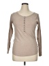 Gap 100% Cotton Tan Long Sleeve Henley Size XL - photo 1
