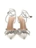BCBGeneration Metallic Silver Heels Size 8 1/2 - photo 2