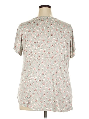 Bobeau Short Sleeve Top (view 2)