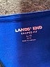 Lands' End Blue Active T-Shirt Size 14 - 16 - photo 7