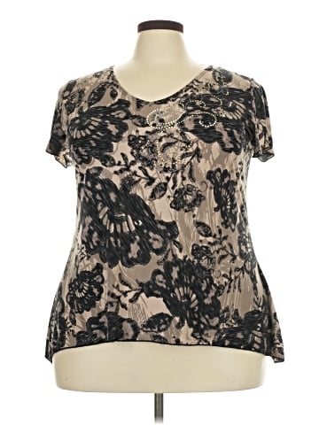 DressBarn Short Sleeve Blouse (view 1)