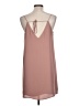 Topshop 100% Polyester Solid Brown Casual Dress Size 10 - photo 2