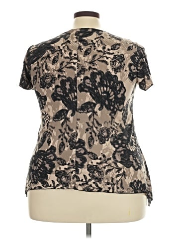 DressBarn Short Sleeve Blouse (view 2)