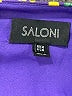 Saloni 100% Polyester Purple Short Sleeve Blouse Size 0 - photo 7