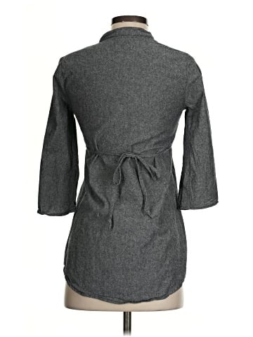 Timing 3/4 Sleeve Button-Down Shirt (view 2)