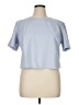 Express Blue Short Sleeve Top Size XL - photo 1
