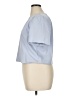 Express Blue Short Sleeve Top Size XL - photo 5