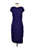 Max Mara Solid Purple Cocktail Dress Size M (estimated) - photo 2