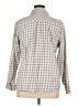 Croft & Barrow Checkered-gingham Gray Long Sleeve Button-Down Shirt Size XL - photo 2