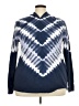 LIVI Tie-dye Blue Pullover Sweater Size 18 Plus - photo 1