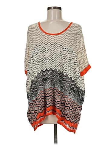 BCBGMAXAZRIA Poncho (view 1)