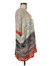 BCBGMAXAZRIA Chevron-herringbone Orange Poncho One size - photo 4