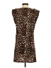 Only Animal Print Brown Casual Dress Size XS - photo 2