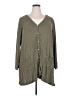 Bobeau Green Cardigan Size 2X - photo 1