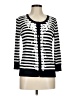 Talbots Stripes Black Cardigan Size M (petite) - photo 1