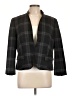 Nine West Plaid Gray Blazer Size 10Estimated - photo 1