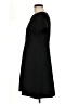 Ann Taylor Solid Black Casual Dress Size 8 (petite) - photo 5