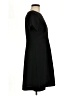 Ann Taylor Solid Black Casual Dress Size 8 (petite) - photo 4