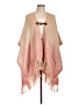 Michael Stars 100% Acrylic Pink Poncho Size L (estimated) - photo 1