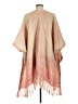 Michael Stars 100% Acrylic Pink Poncho Size L (estimated) - photo 2