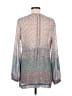 A Pea in the Pod 100% Polyester Gray Long Sleeve Blouse Size Med Maternity - photo 2