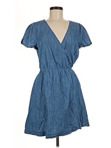 Madewell Denim Wrap Dress (view 1)
