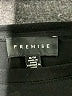 PREMISE Black Short Sleeve Top Size M - photo 7