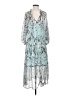 Veronica M. 100% Polyester Blue Cocktail Dress Size S - photo 1