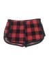 Aeropostale 100% Polyester Plaid Red Shorts Size M - photo 1
