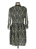 Zara Basic Print Green Casual Dress Size M - photo 2